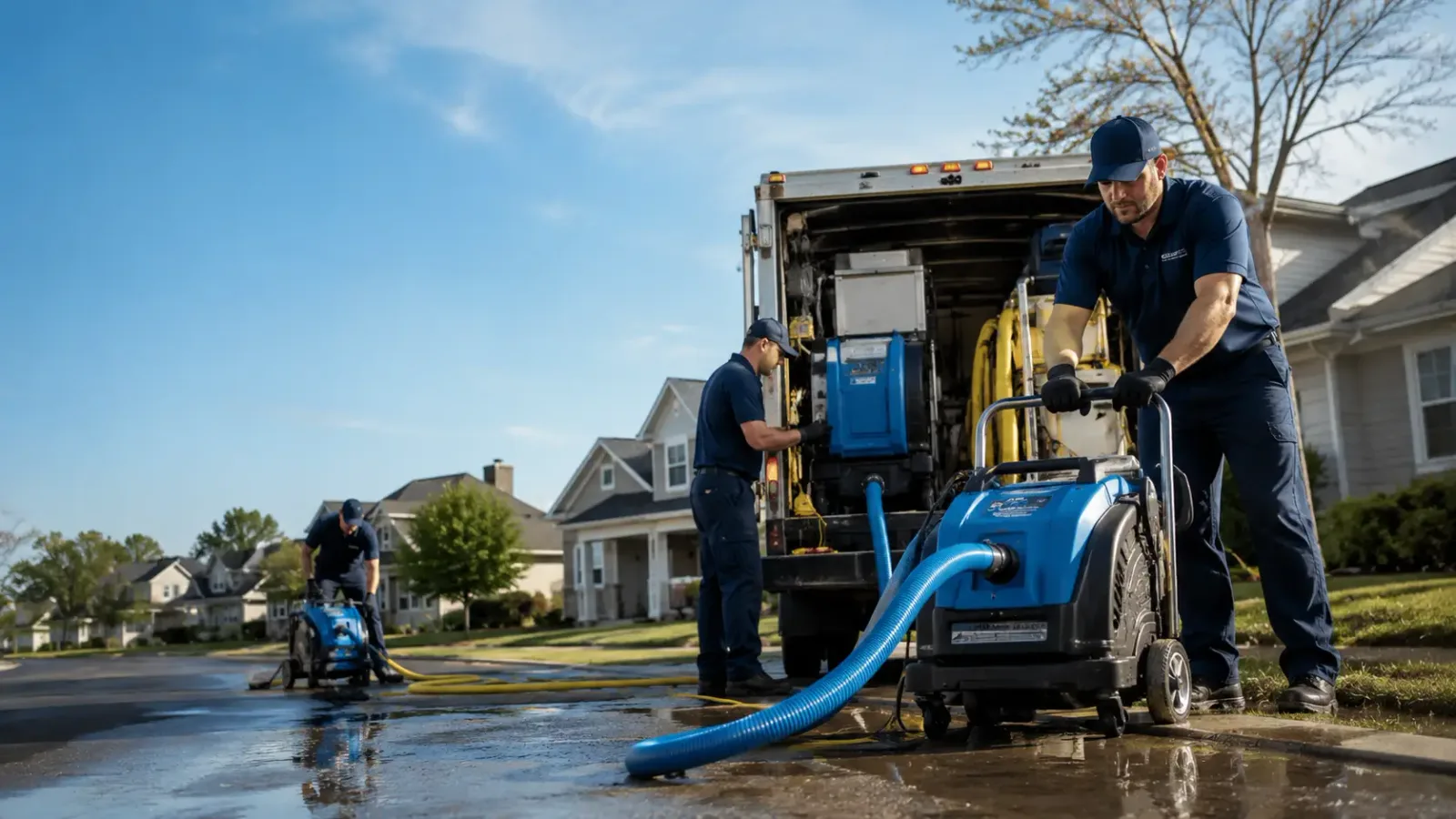 Flood Damage Cleanup in Reynoldsville, WV